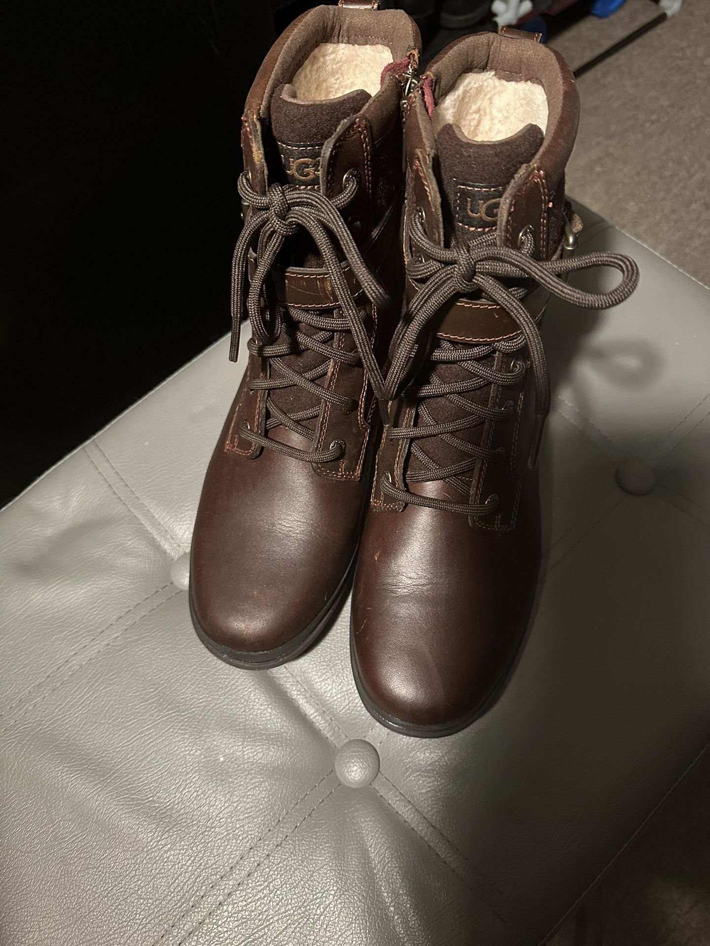 Kesey Waterproof Leather UGG Boots Size “NEW” Without Box