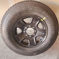 Ram 2500 8 Hole Brand New Spare Tire 