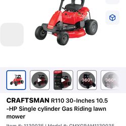30” Craftsman Lawn Tractor