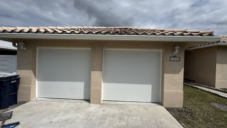 Garage Door 8x7 Insulated Hurricane Proof 