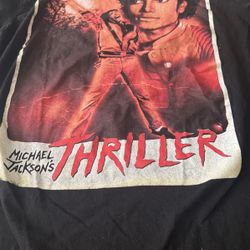 Thriller Tshirt Size medium