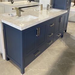 Bathroom Vanity 72”