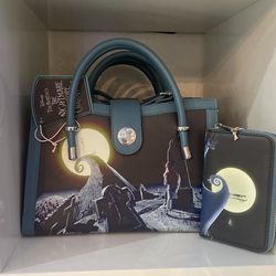 The Nightmare Before Christmas Loungefly Collectible Hand Bag And Wallet 