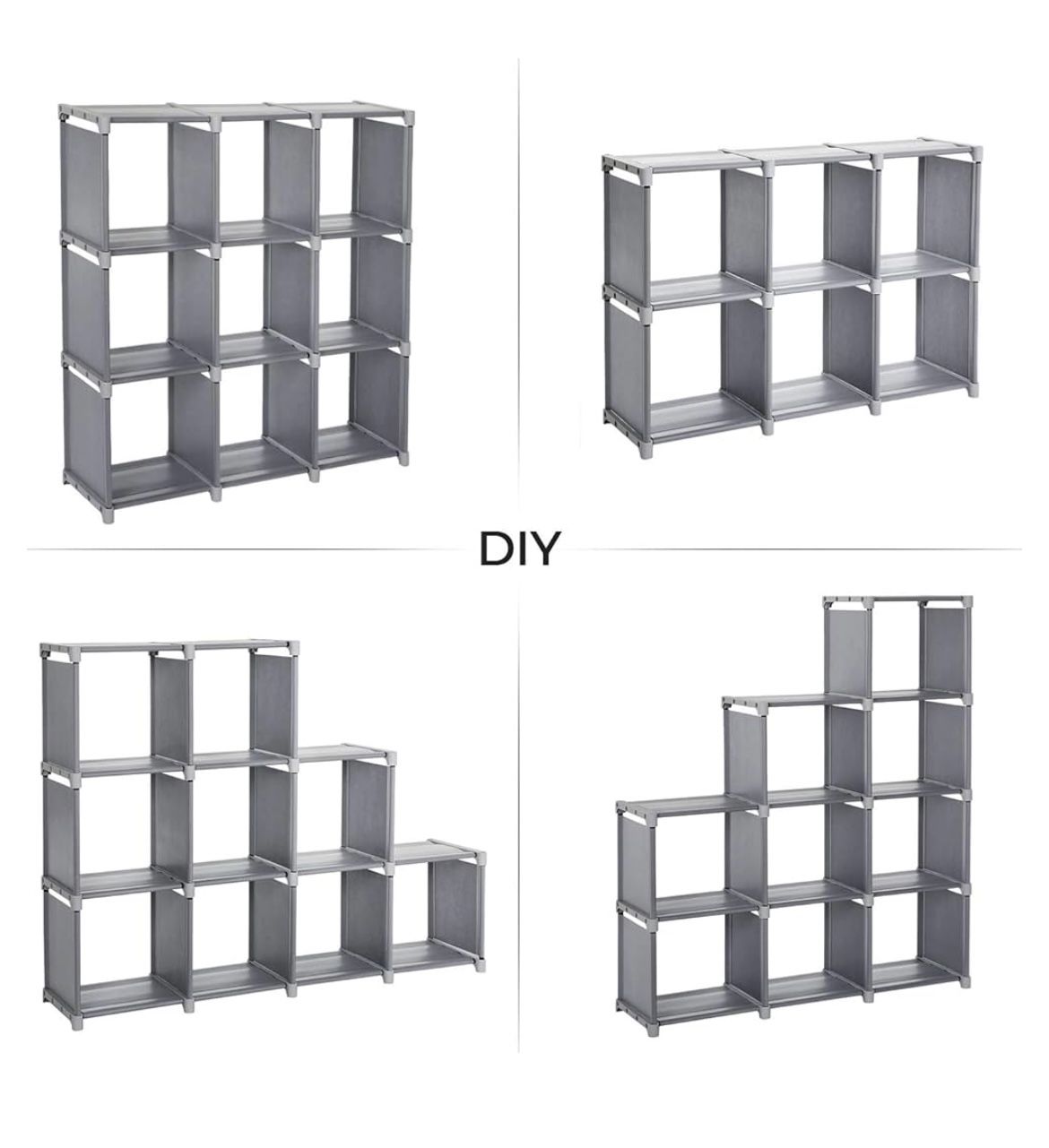 DIY Storage Cubicles 13x13