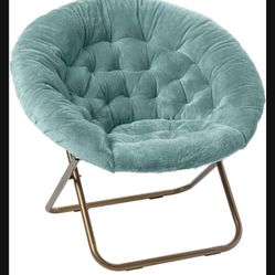 Cozy Chair/Faux Fur Saucer Chair for Bedroom/X-Large