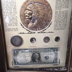 The Silver Story Framed Coin Collection