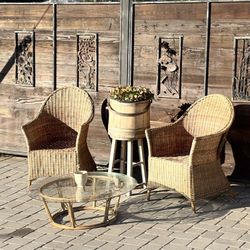 wicker Outdoor Patio Furniture Set