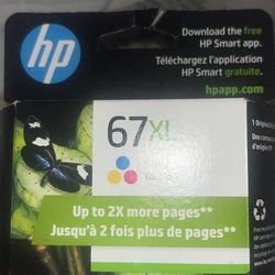 Hp 67XL Tri Color Ink Cartridge 
