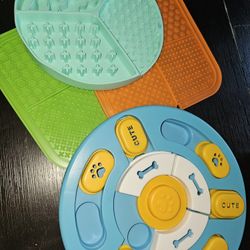 Doggy Treat Matts/ Dog Water Bottle