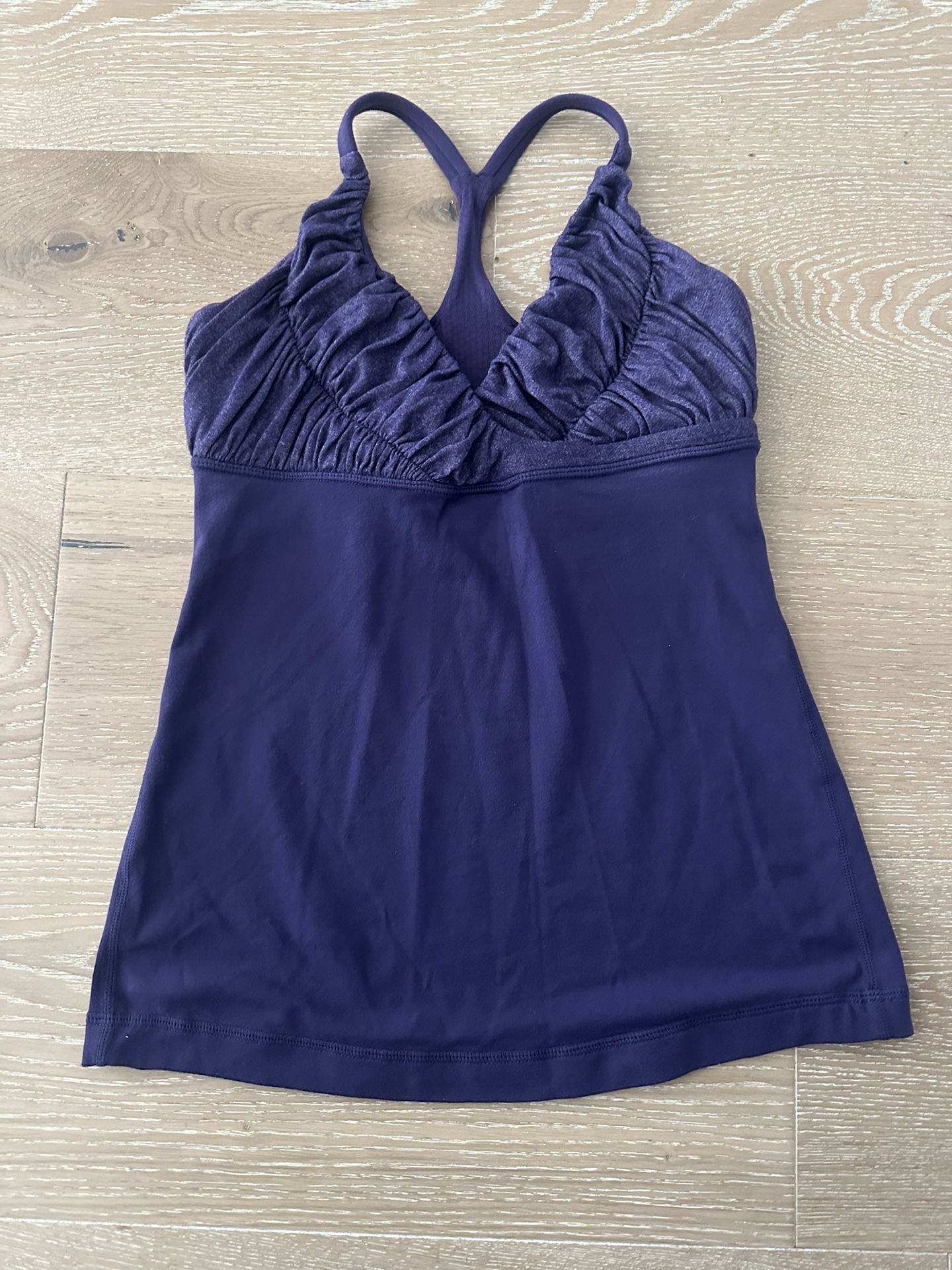 Lululemon racerback dark purple tank top - Size 4