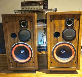 Cerwin Vega D3 3-Way 10" Speakers  - 1980s