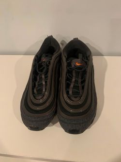 Nike Air Max 97 Black/Orange – Size 11 – Used