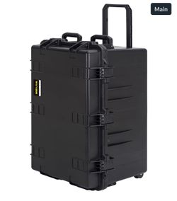 MEIJIA Portable All Weather Waterproof Camera Case,Customizable Fit Foam with Ro