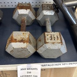 30lb Weights ‼️ASK FOR DIANA‼️