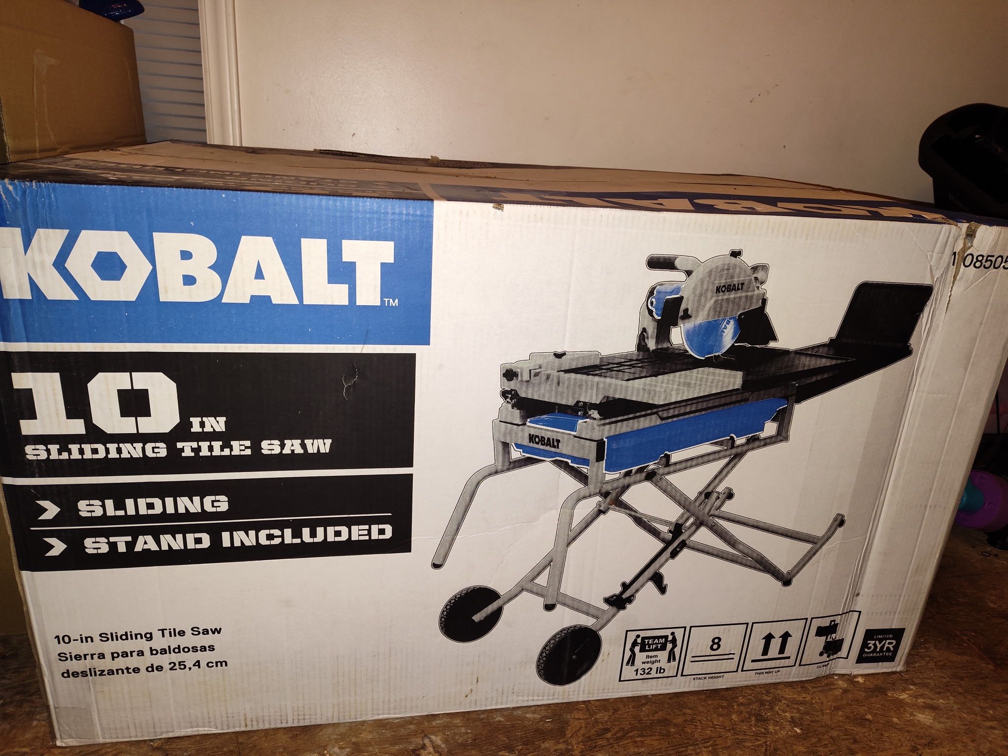 10 Inch Sliding Tile Saw