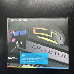 CRYORIG C5 Vapor Chamber Low Profile CPU Cooler - Aluminum Fin Stack - Compact SFF Cooling