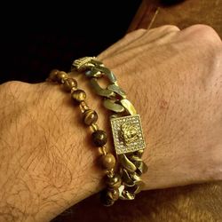 10K Gold Cuban Bracelet – 19g – 1/2 Inch Wide