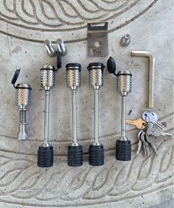 1 up bike rack locks