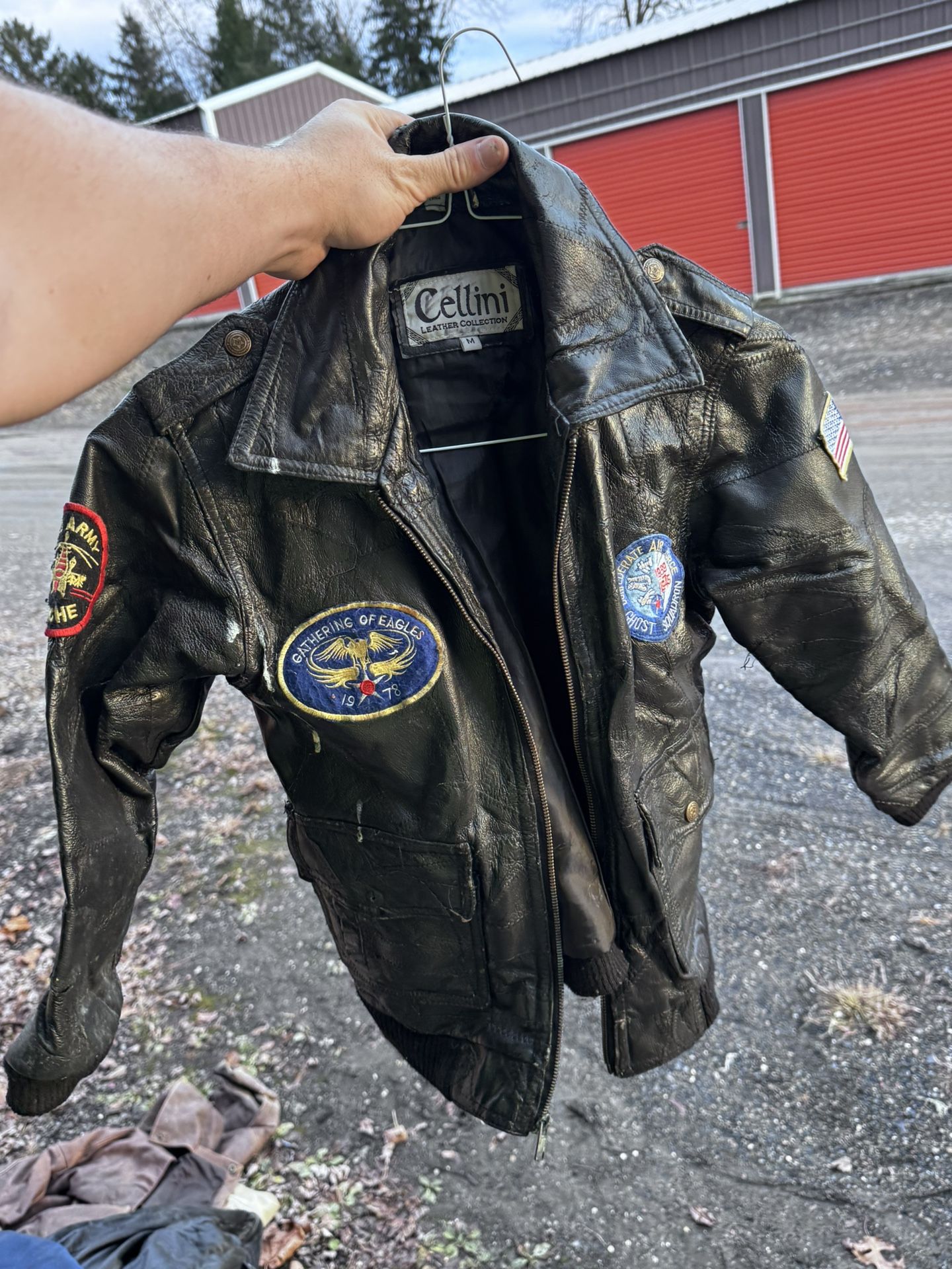 Medium Size Womens Leather Jacket