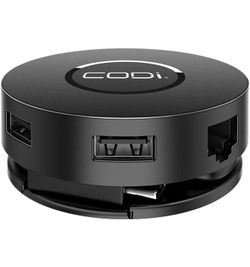 CODi USB Hub with Ethernet Port Mini Docking Station
