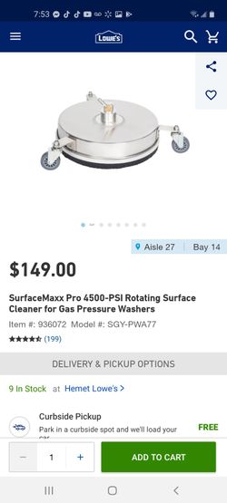 Surface cleaner
