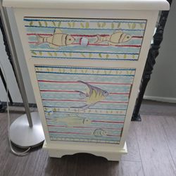 Handpainted BEACHY Nightstand