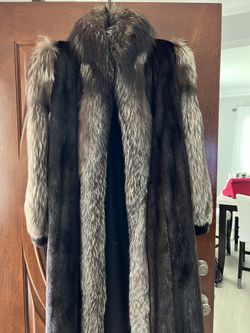Vintage Fox Fur Women coat