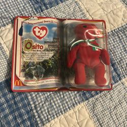 1999 Mcdonald’s branded international teenie beanie baby