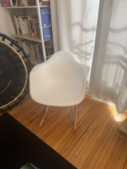 White Modern Rocking Chair