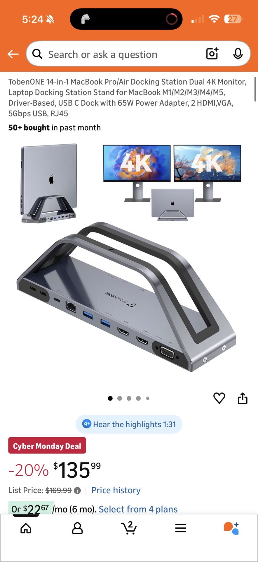 Computer Dock Station