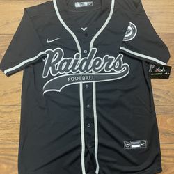 Raiders Baseball Jersey Maxx Crosby 98 Black Silver S M L XL XXL XXXL