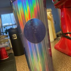 Starbucks Periwinkle Kaleidoscope Dome Cup