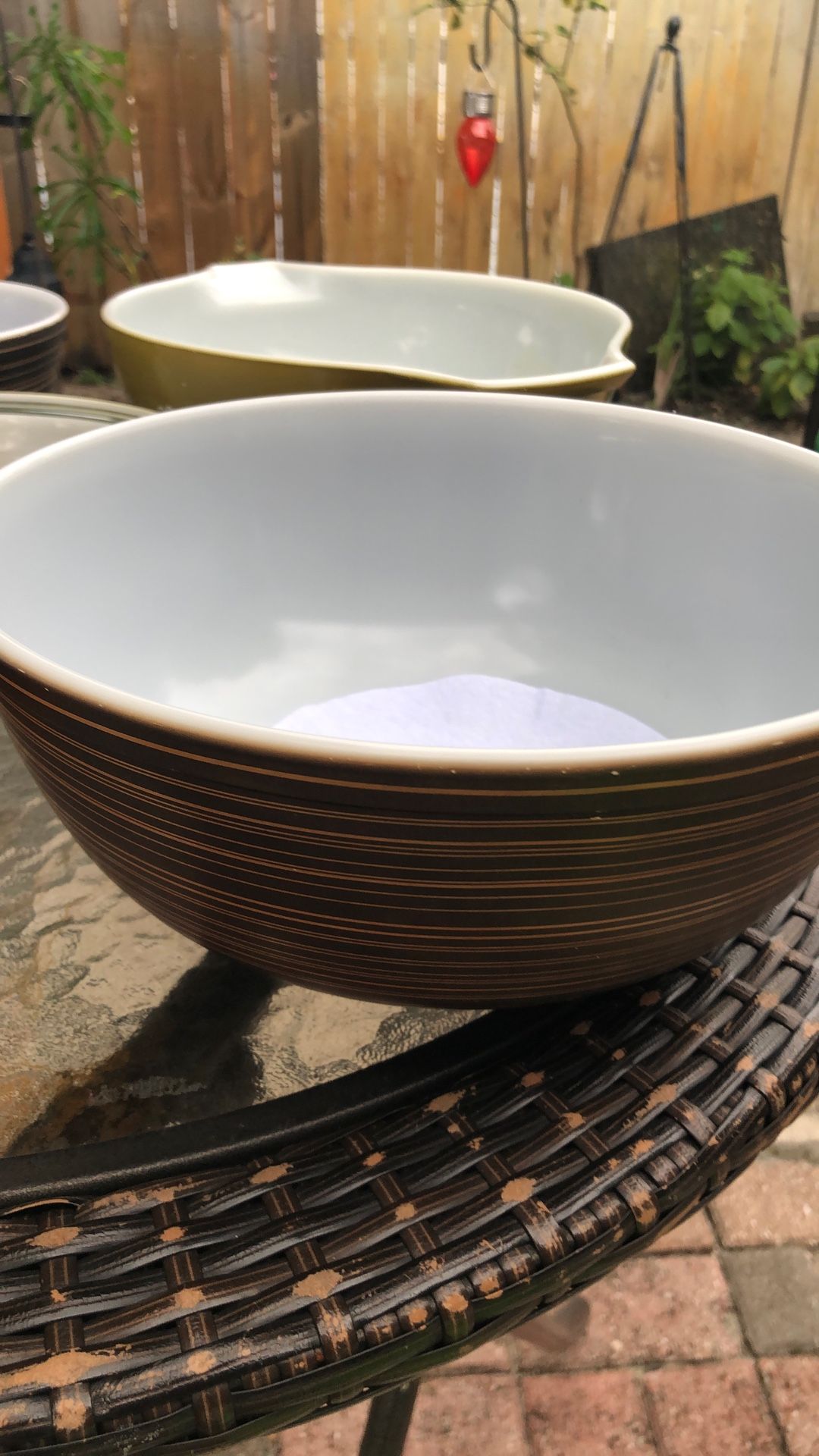 Pyrex Mixing Bowls