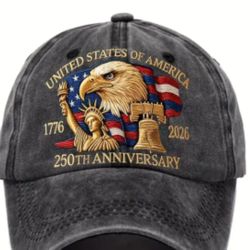 250th Anniversary USA Cap