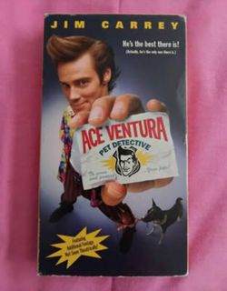 Ace Ventura Pet Detective VHS Jim Carrey