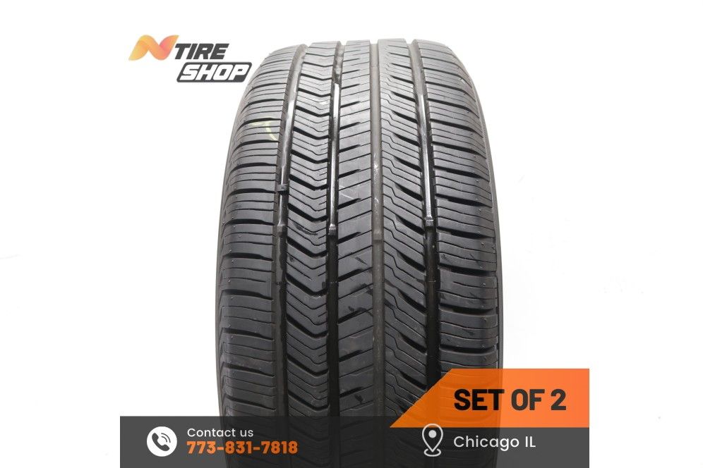 Set of 2 Used 9/32 275/45R21 110W Yokohama Geolandar X-CV G057