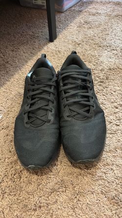 Nike Black Lace-Up Athletic Sneakers