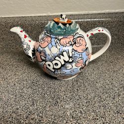 Popeye The Sailer Man Collectible Teapot