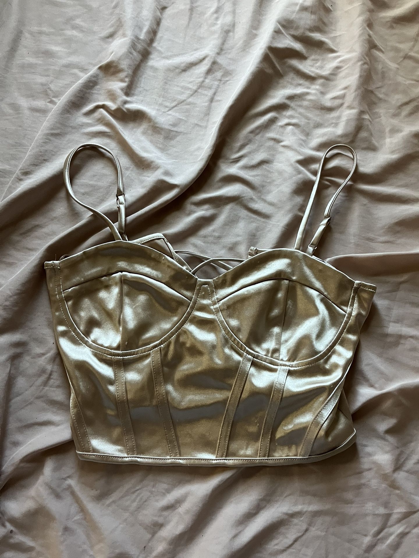 Crop Top Shirt (corset style)