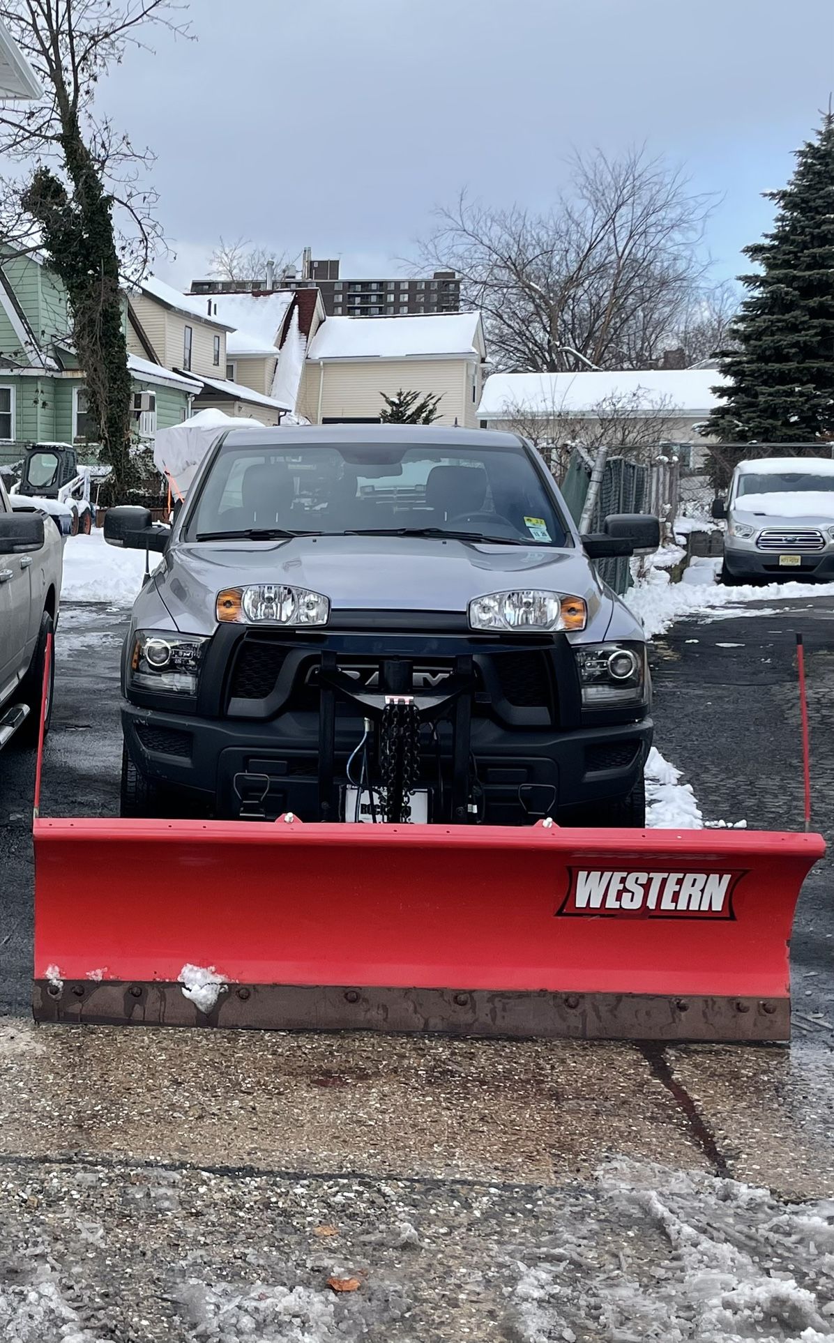 Used 7 1/2’ Ft Western Snow Plow