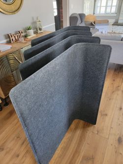 Like New Office Desk Partitions (QTY 4)