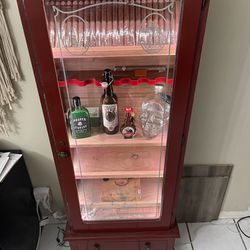 Cigar Humidor/Liquor Cabinet 