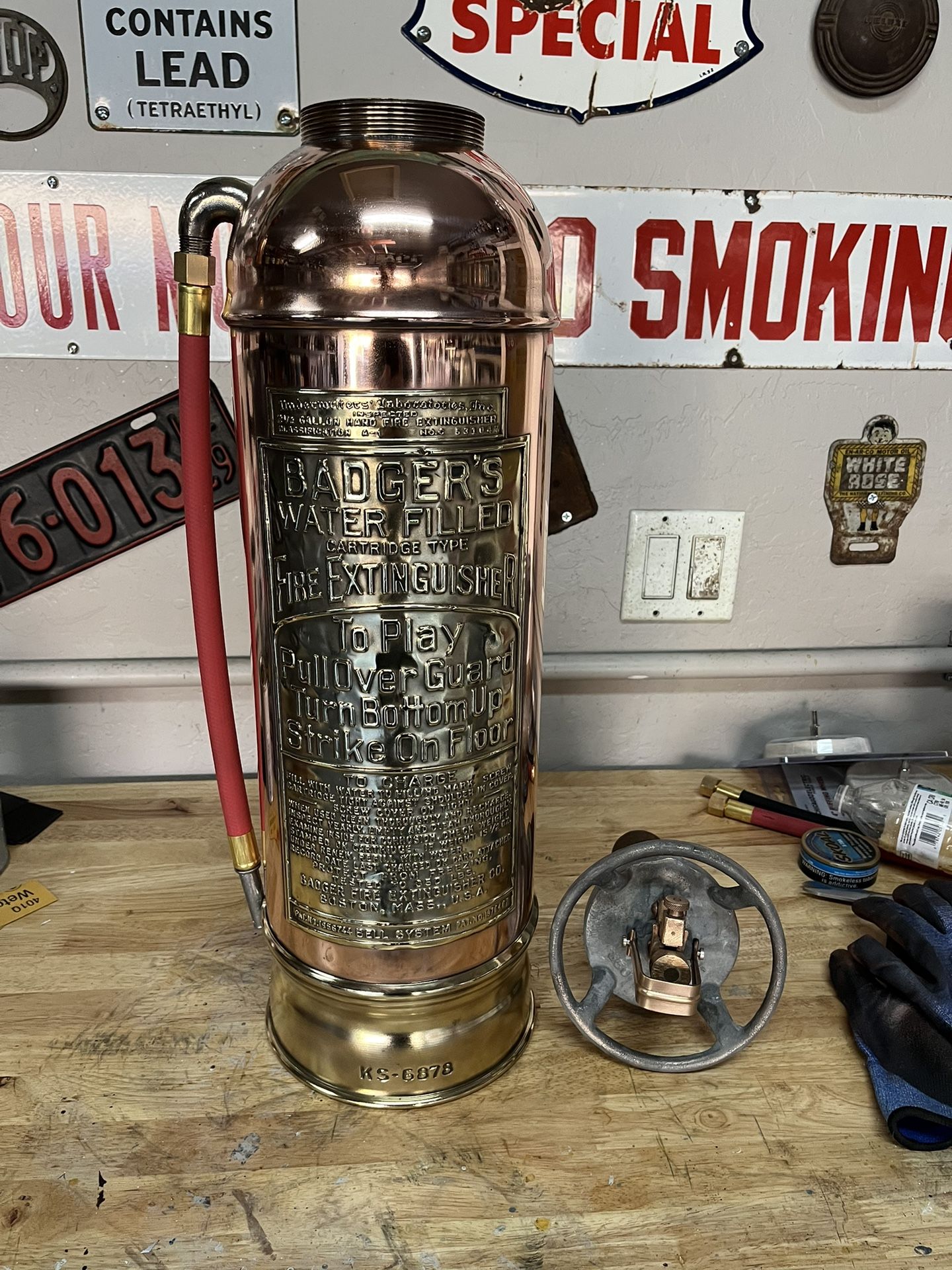 Antique Fire Extinguisher Hoses