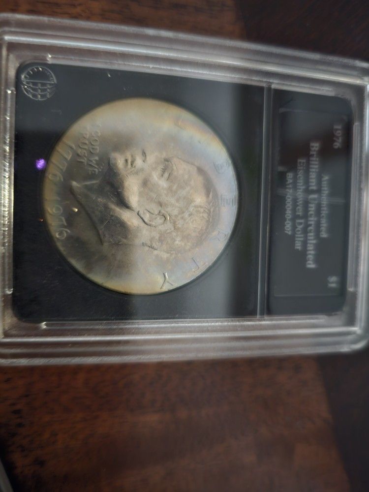 Dwight Eisenhower 1(contact info removed) Silver Dollar