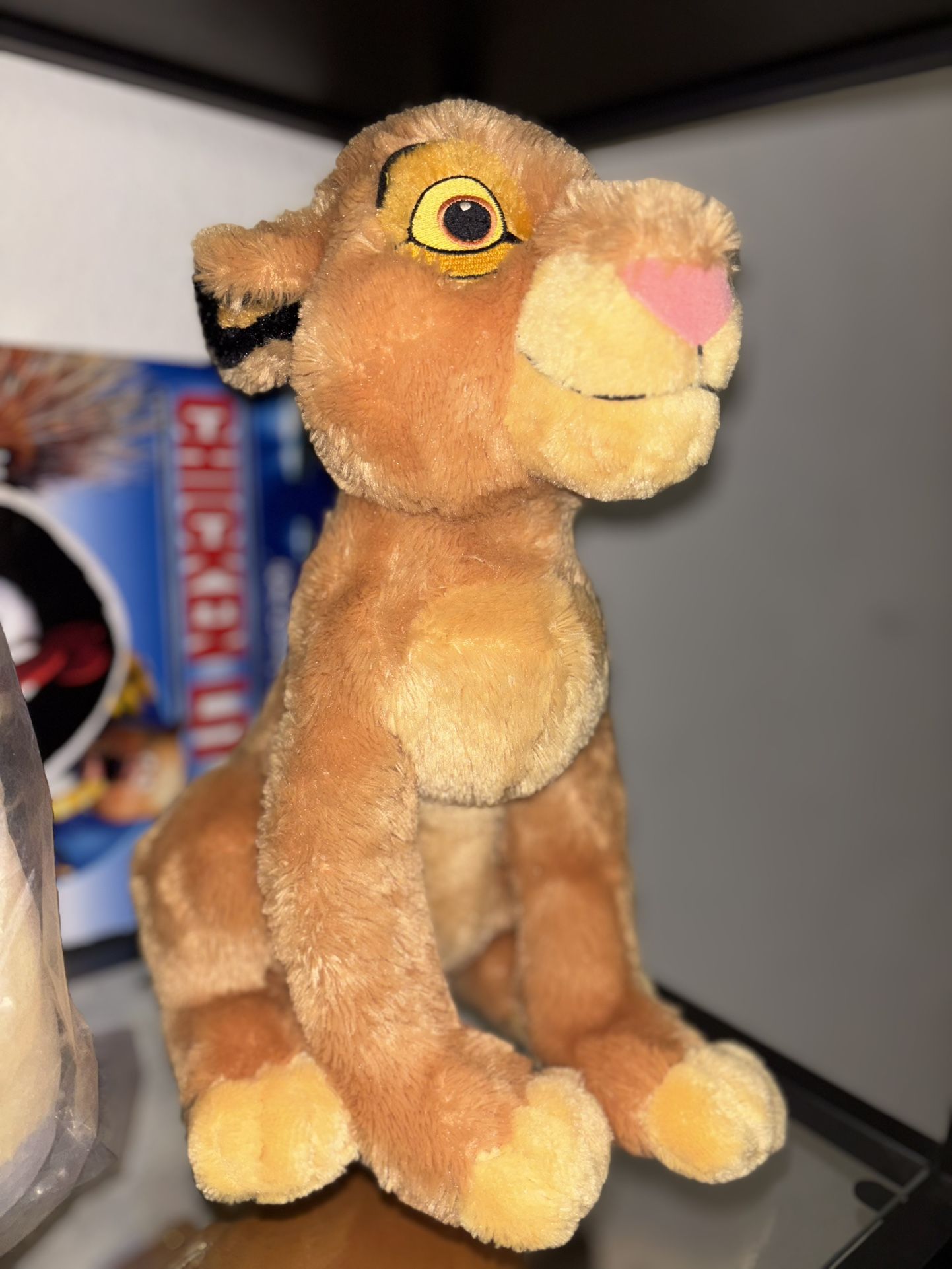 DISNEY PARKS FLUFFY SIMBA PLUSH LION KING