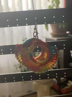 Handmade crochet earrings