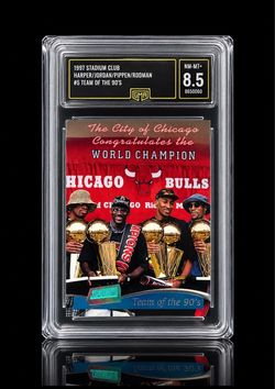 1997 Stadium Club Chicago Bulls Team of the 90's