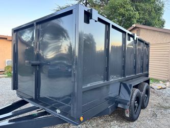 🚩Brand New 12ft Long Hydraulic Dump Trailer