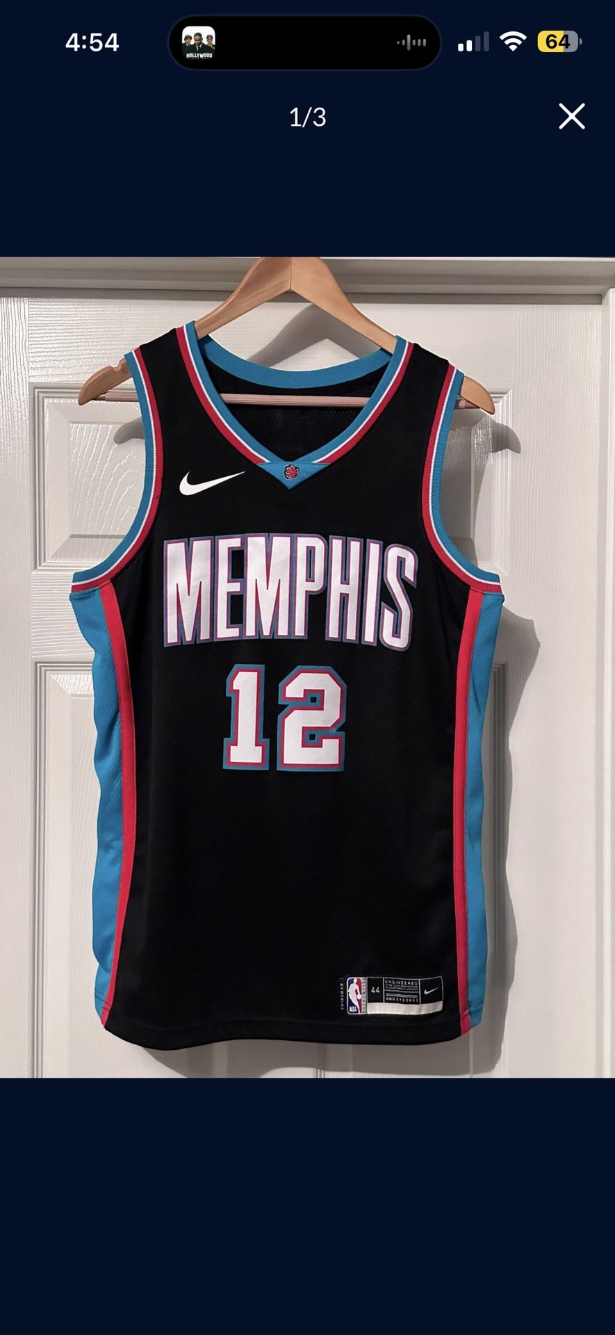 Nike Memphis Grizzlies Ja Morant Hardwood Classics Swingman Jersey