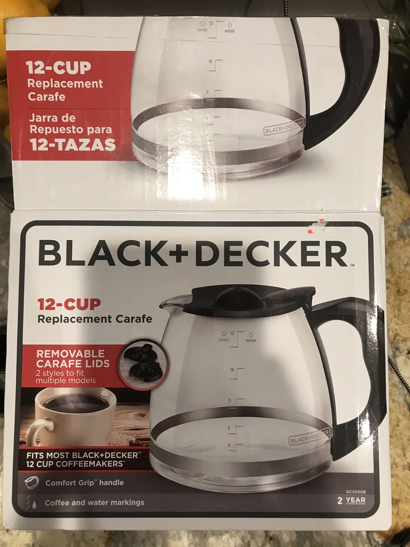 Coffee replacement carafe